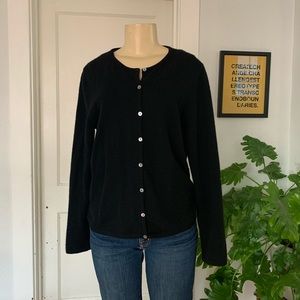 Croft & Barrow lightweight cashmere cardigan